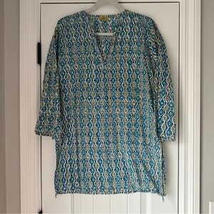 Roberta Roller Rabbit Swim Coverup Tunic Top